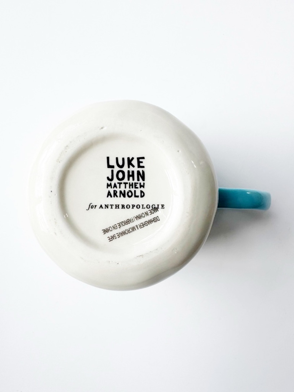 Luke John Matthew Arnold for Anthropologie Kindness Binds Us Rainbow Mug | NWOT - Picture 6 of 6
